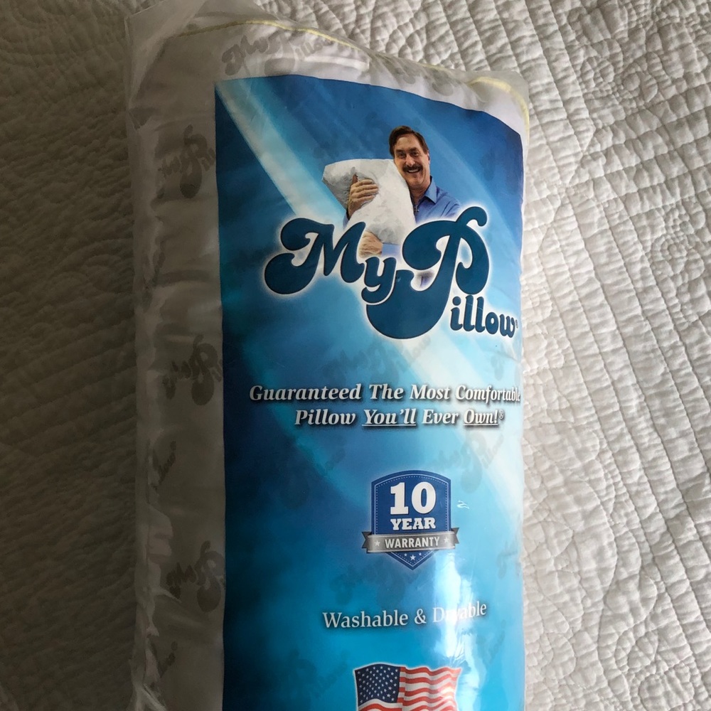 MyPillow Yellow Corded Pillow